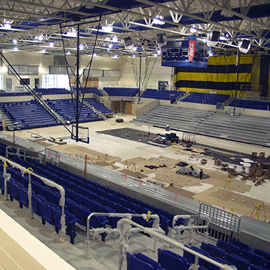 Alico Arena under construction