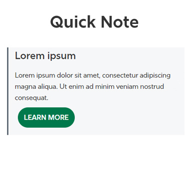 Quick Note Snippet