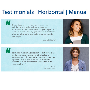 testimonial snippet