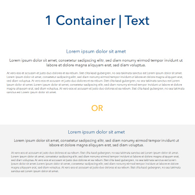 Text Container