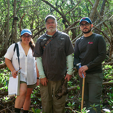 Field Research with professor and students