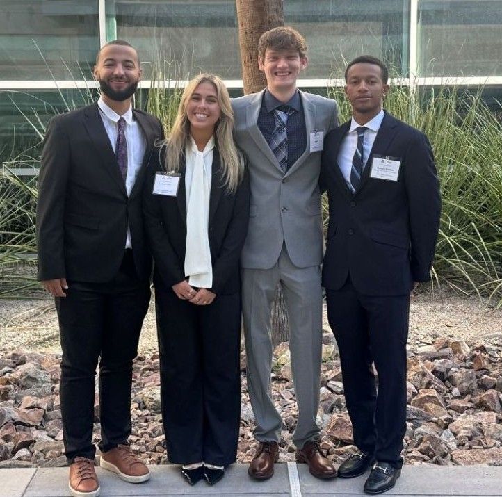 Lutgert Ethics Team The team earned runner-up in their bracket at the Templeton Business Ethics Competition at Stetson University