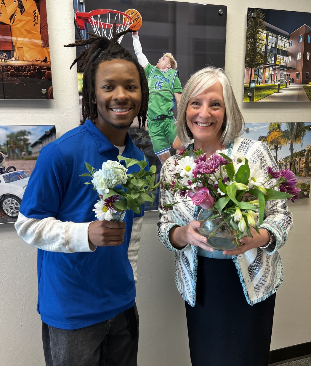  Kameron and Provost Thorne.