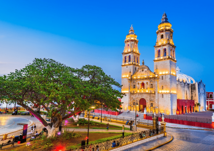 Picture of Campeche, Mexico.