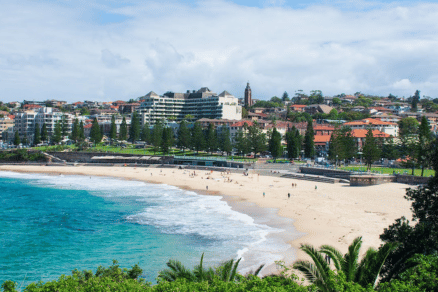 sydney austrailia beach side photo