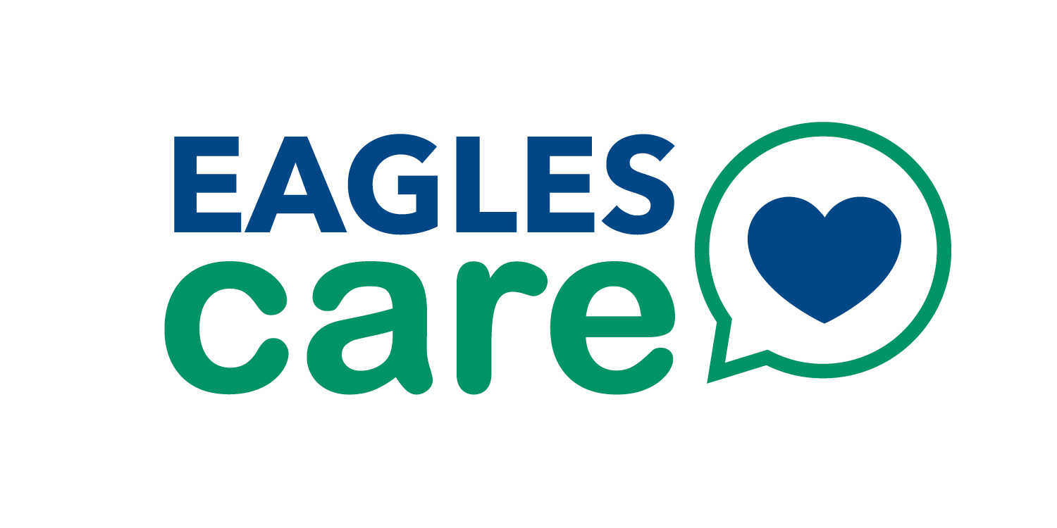 Eagles Care heart logo