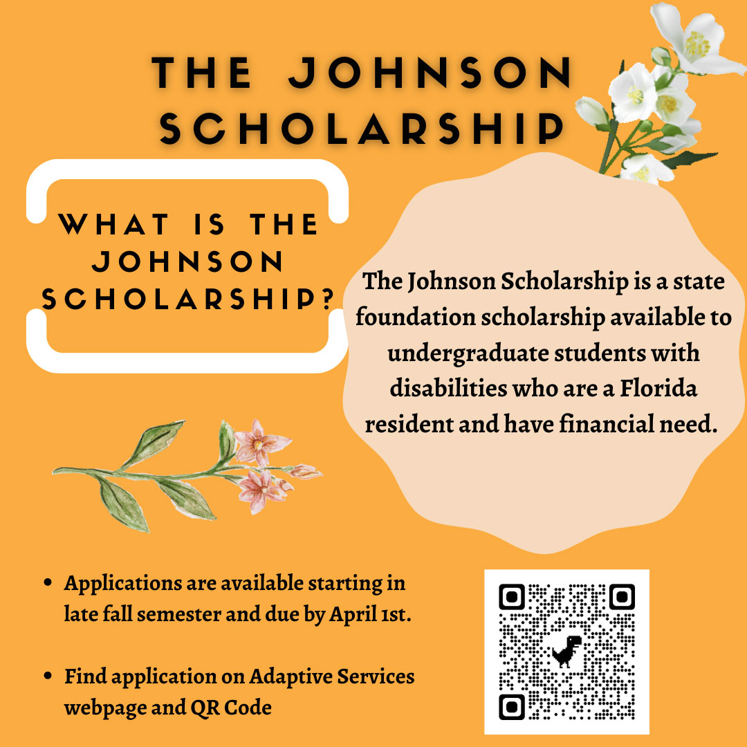 Johnson Scholarship Flyer