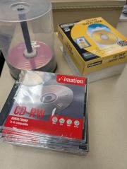 CD-Rs, CD-RWs and CD Sleeves/Cases