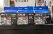 Toner - (3) Epson 252XL - Black