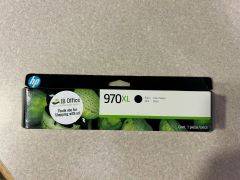 Toner - (1) HP 970XL - Black