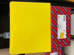 Folder Jackets - Yellow