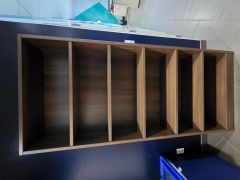 Bookcase (2) - Wood Finish 7Ft x 3Ft Each