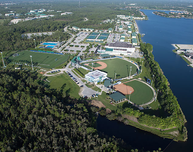 Photo of FGCU athletic fields