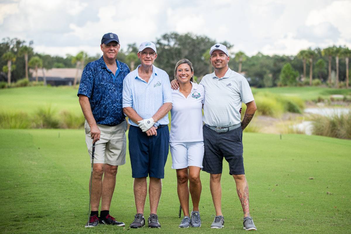 Golf players