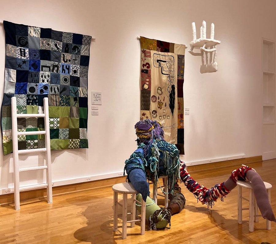 Haley Cai Fox’s Senior Project installation Carry You In My Bones, 2025 Haley Cai Fox’s Senior Project installation Carry You In My Bones, 2025