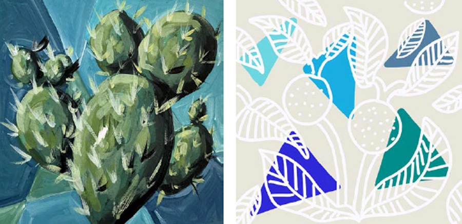 Breah Fyffe, Cactus Panel, 2026. Acrylic on paper. Marcela Pulgarin, Illustration Panel, 2026. Digital drawing. Breah Fyffe, Cactus Panel, 2026. Acrylic on paper. Marcela Pulgarin, Illustration Panel, 2026. Digital drawing.