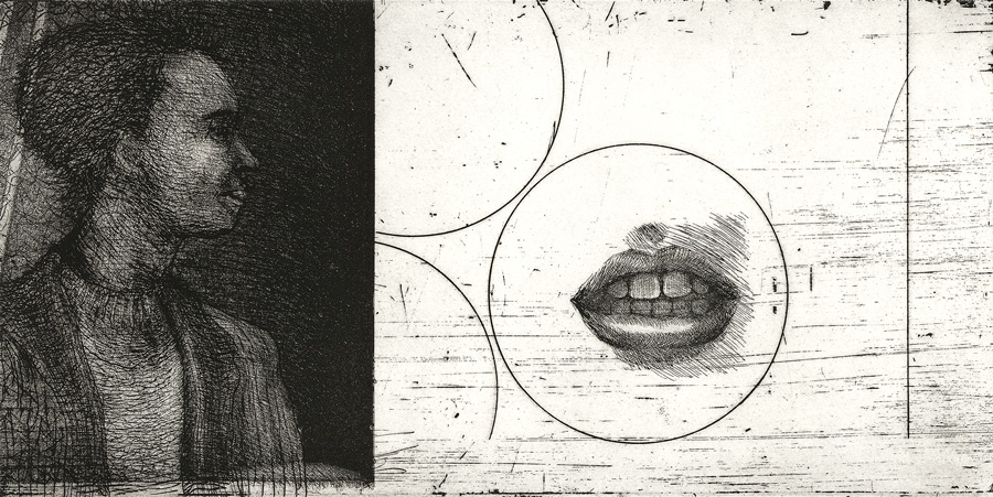Peter Massing (American, 1956) Untitled, c. 2015 Etching Gift of Peter Massing, Collection of FGCU Art Galleries 2022.0002.0685 Peter Massing (American, 1956) Untitled, c. 2015 Etching Gift of Peter Massing, Collection of FGCU Art Galleries 2022.0002.0685
