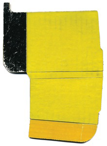 “Stacked Yellow” by Babette Herschberger