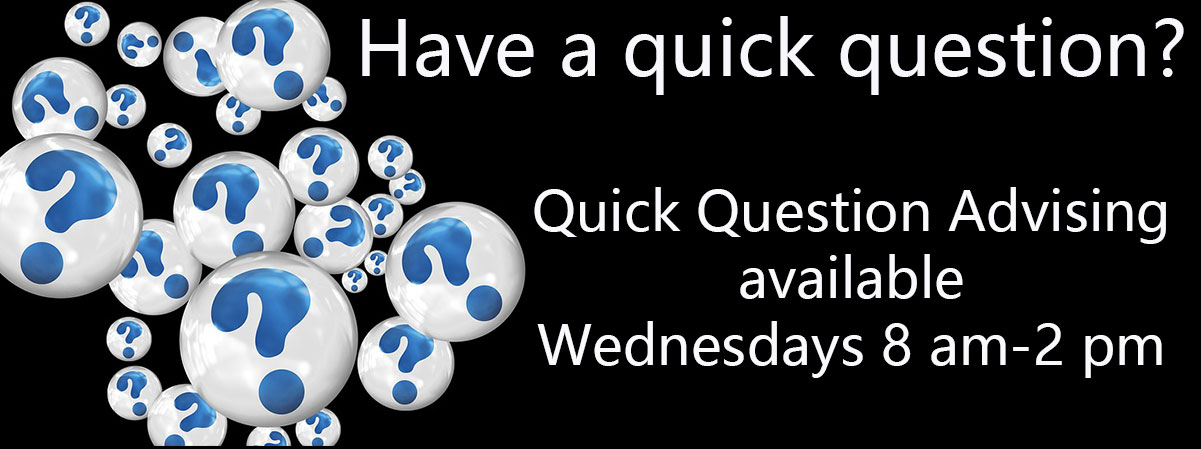 Quick-question Wednesdays