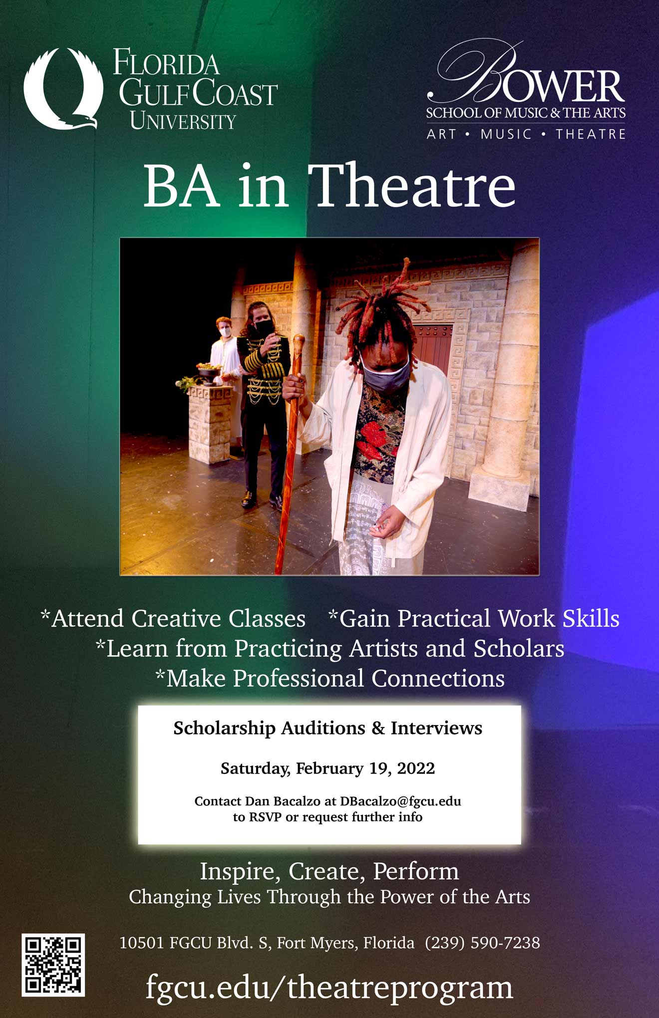 21-22 Theatre Recruitment Poster