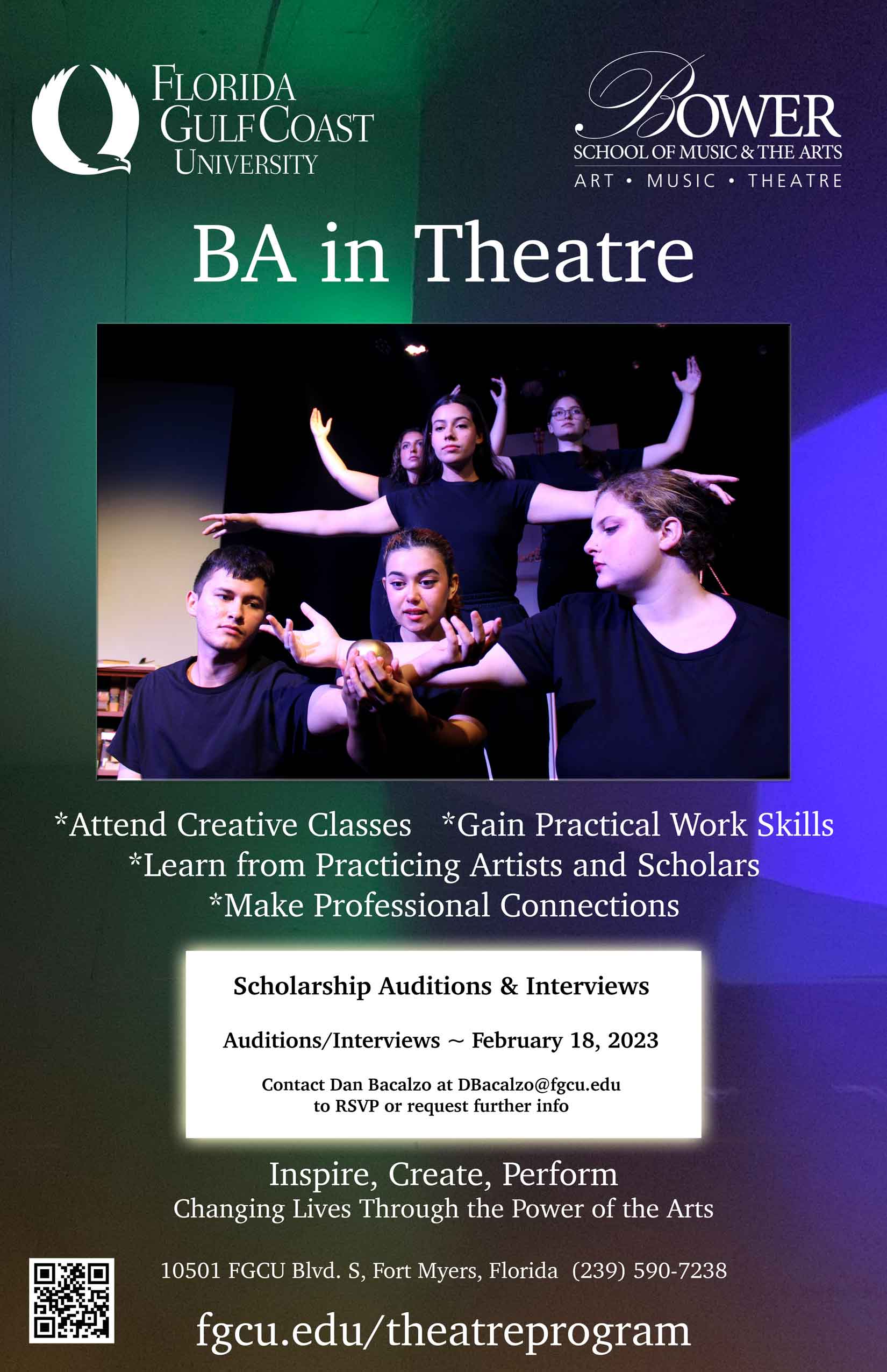 22-23 Theatre Recruitment Poster