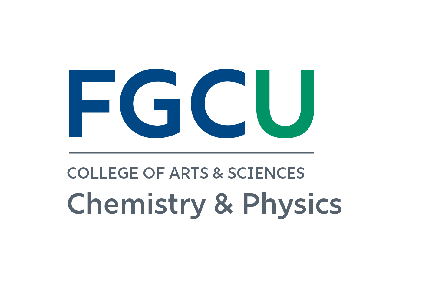 FGCU College of Arts and Sciences Chemistry and Physics logo
