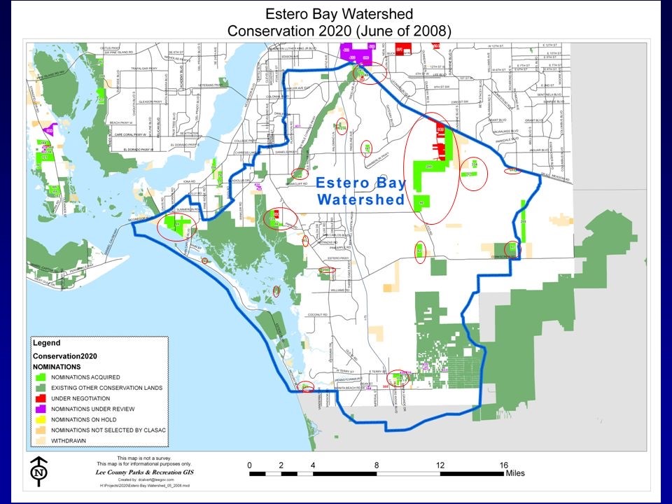 Map of Land acquisition