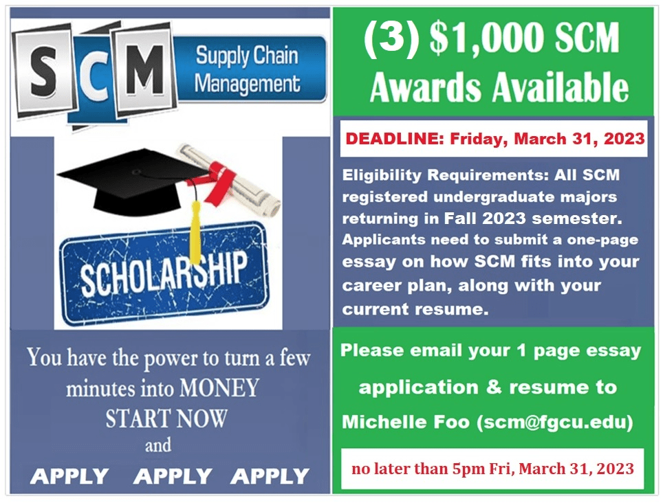 SCM Scholarship