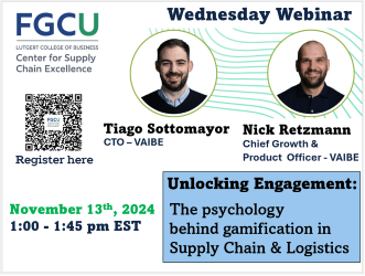 Unlocking Engagement: The psychology behind gamification in Supply Chain and Logistics