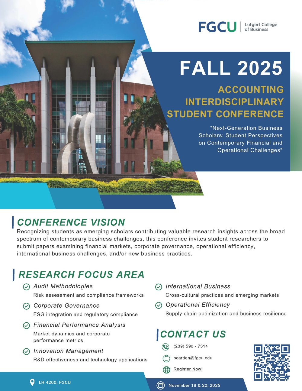 Fall 2025 Conference flyer