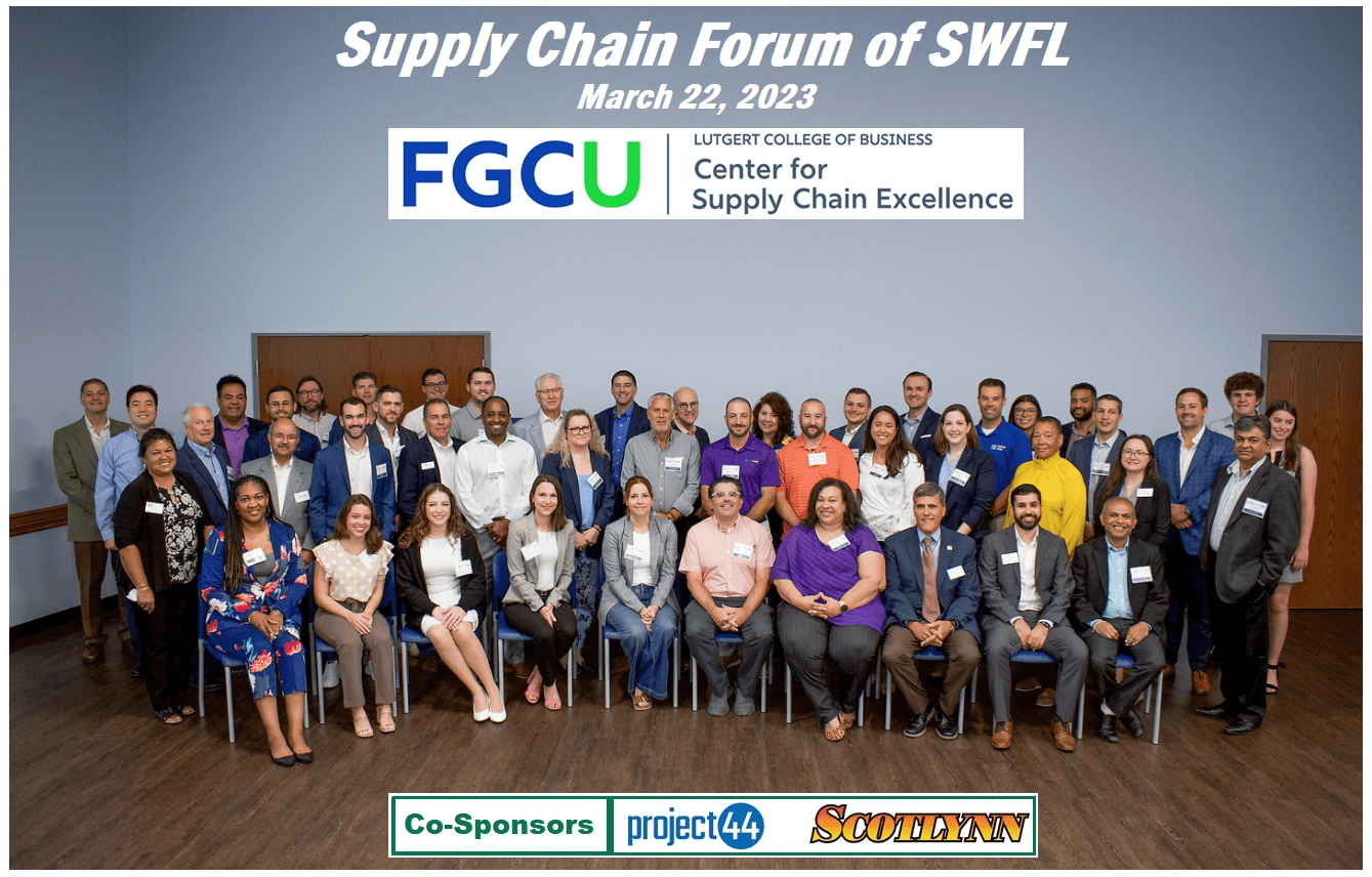 Supply Chain Forum of SWFL Spring 2023 group photo