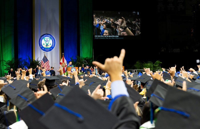 Lutgert College of Business Leads Largest Cohort at Spring 2026 Commencement