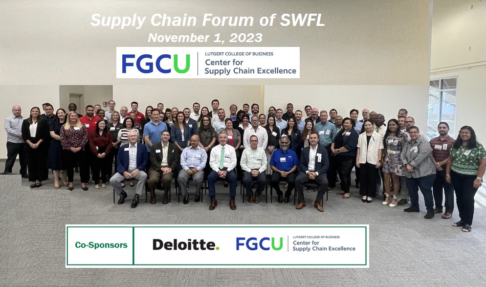 Supply Chain Forum of SWFL Fall 2023 Group Photo