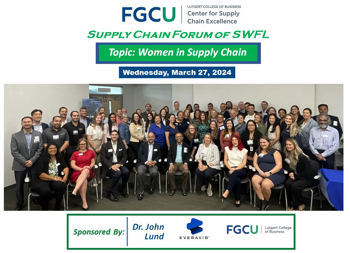 Supply Chain Forum of SWFL Spring 2024 Group Photo