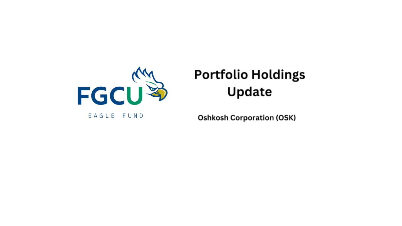 Highlighting Eagle Fund holding Oshkosh Corp. (OSK).... a lesson in investor patience