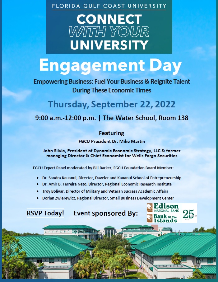 FGCU Engagement Day 2022 Flyer