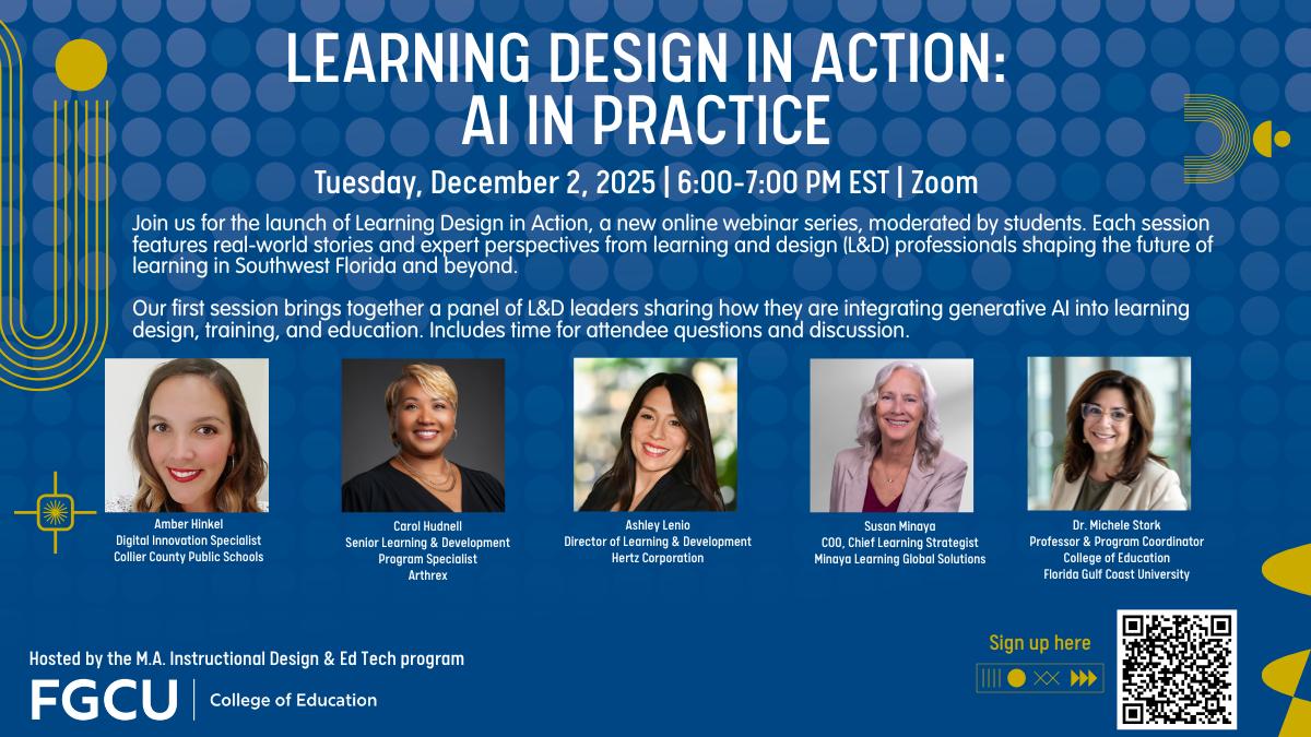 Learning Design in Action: AI in Practice Learning Design in Action: AI in Practice promotional graphic