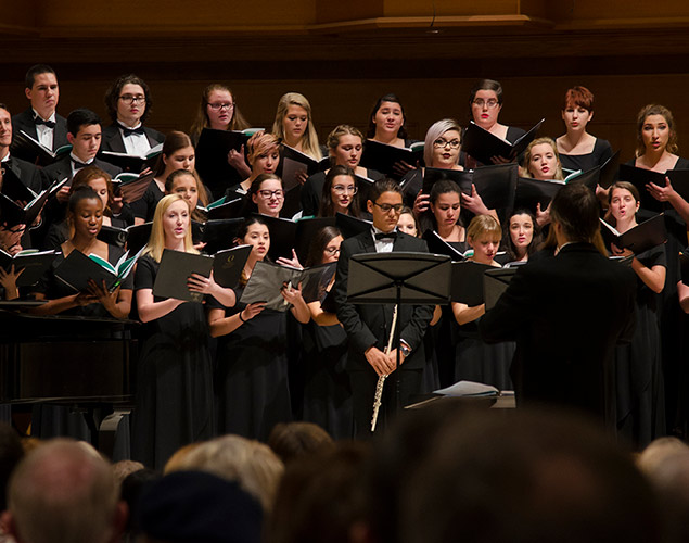Visual and Performing Arts photo of chorus