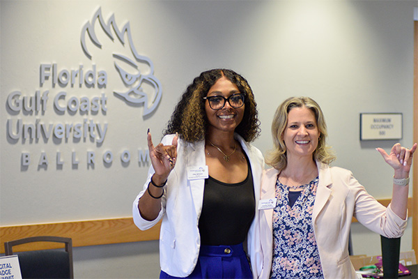 FGCU administrative staff wings up