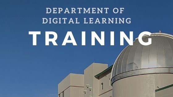 Upcoming Training and Professional Development