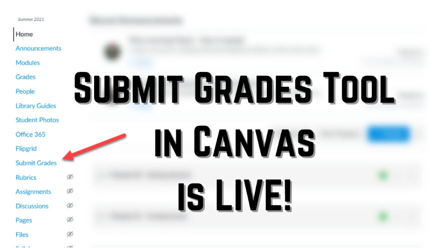 Submit Final Grades Directly To Gulfline From Canvas
