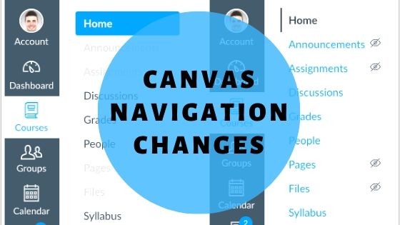 Canvas Navigation Changes