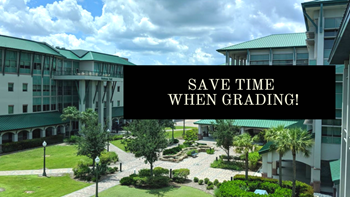 Save Time When Grading!