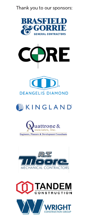 Logos of WCE sponsors