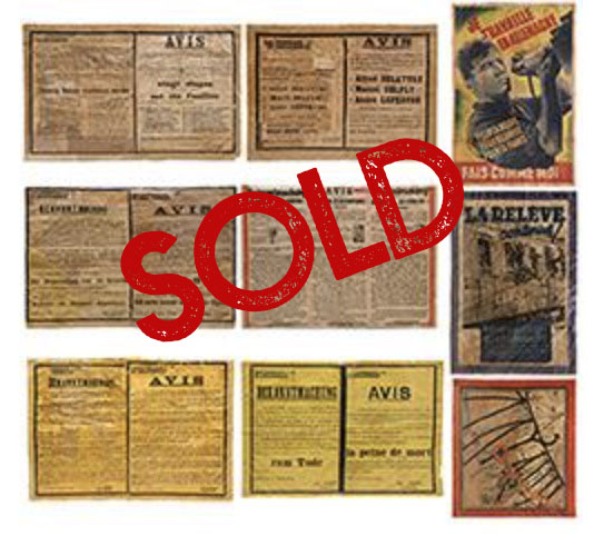 Sold French Resistance Posters