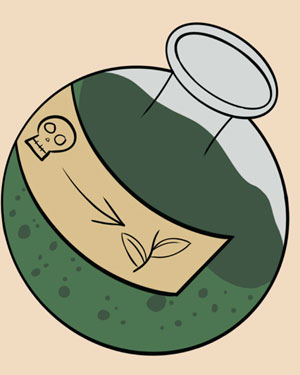 Potion and ingredient cards