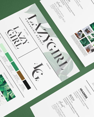 LazyGirl Branding
