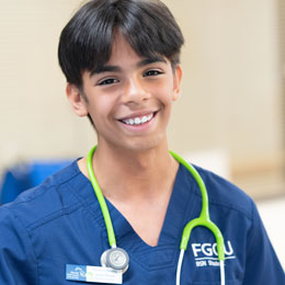 Photo of FGCU nursing student