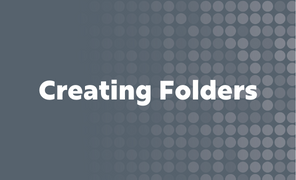 CMS Creating Folders