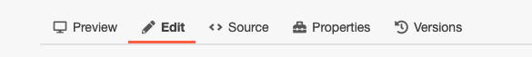 Tabs in Omni CMS